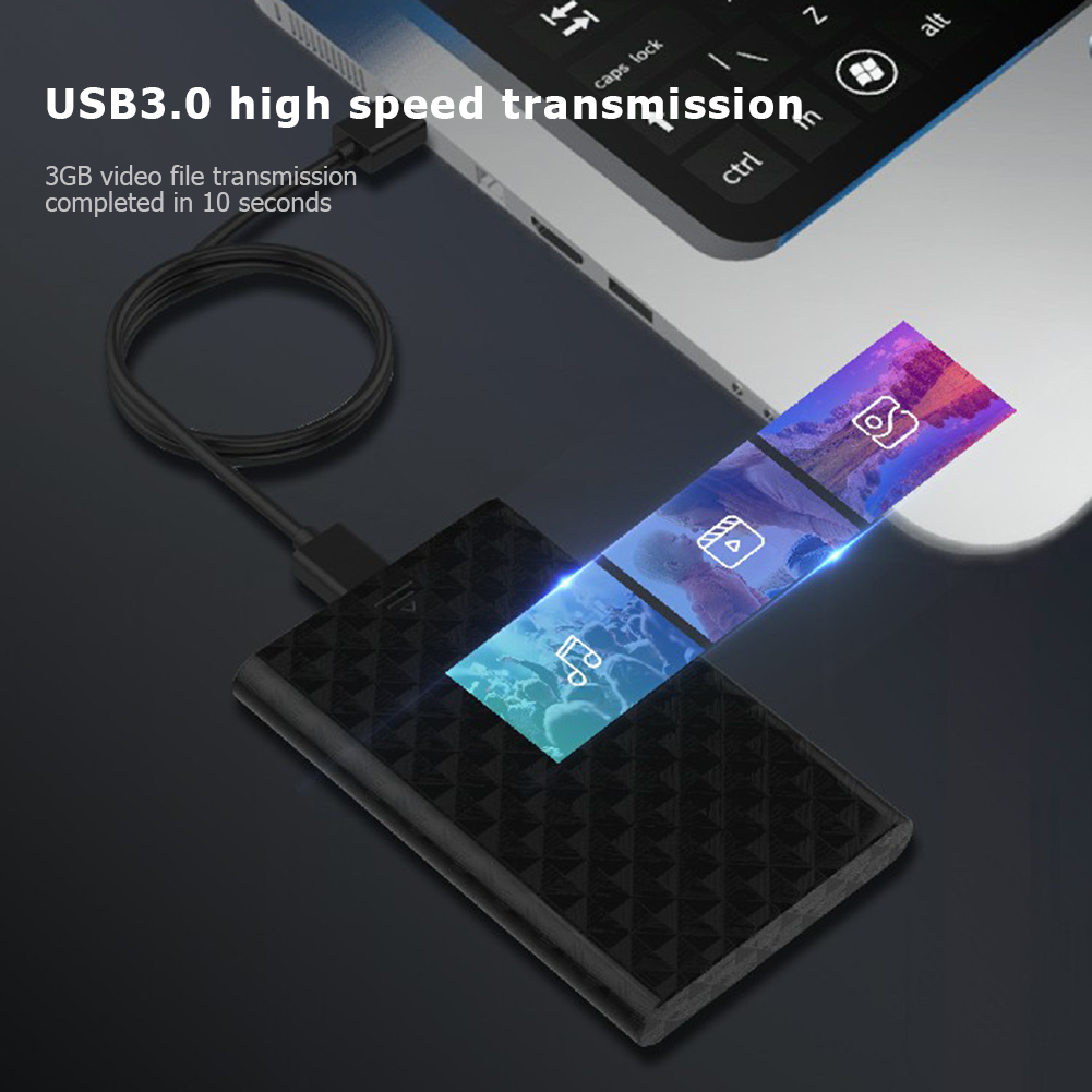 Lenovo ulkoinen hdd-kotelo ssd-kotelo kovalevy 2.5 tuuman sata usb 3.0 kannettavaan kiintolevy ulkoinen kotelo kannettava sovitin