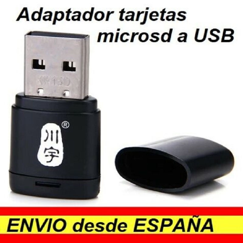 Micro Sd Naar Usb Kaartlezer Adapter, Microsd Naar Usb. Ondersteunt Kaarten Tot 128 Gb, Uit Spanje