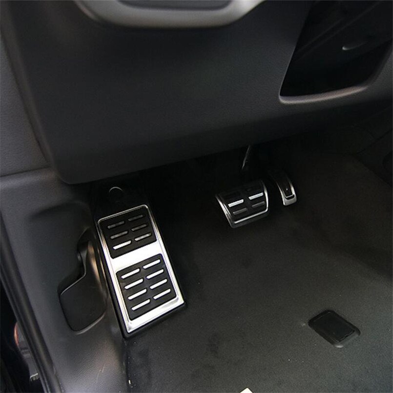 Bil styling tilbehør brændstof accelerator bremse fodstøtte pedaler plade pads sag til porsche 718 911 panamera cayenne macan