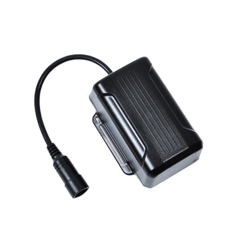 8.4v batteripaket vattentätt batteripaketfodral 4 x 18650 uppladdningsbart batteripaket för cykelljusstrålkastarlampa