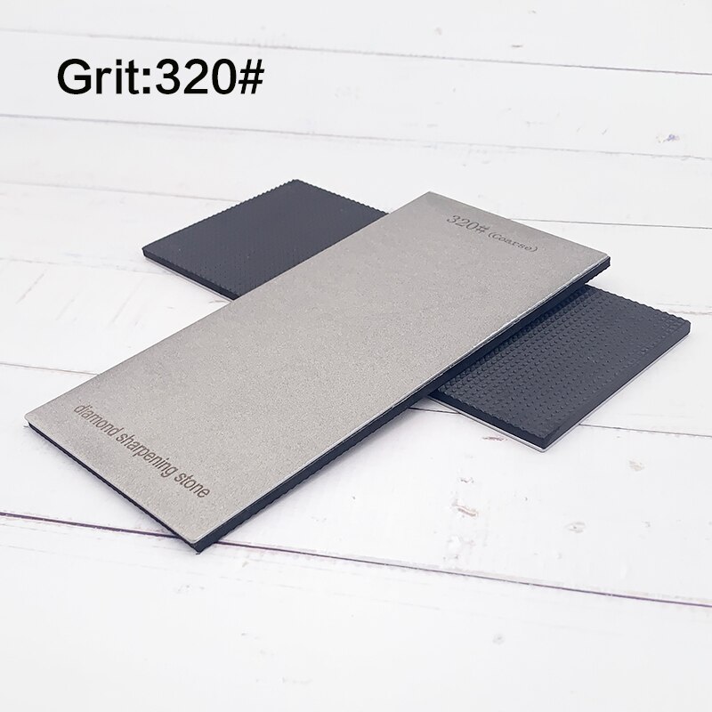 diamond stone sharpening sheet Diamond sahrpening stone kitchen knife sharpener Apex edge EVA base Non-slip sharpener: 320 Grit