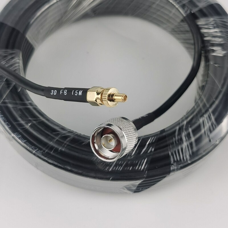 TS9 15 metrów kabel koncentryczny RF LMR200 N męnarty wtyk robić TS9 przedłużacz 3D FB rg58 kabel nadaje się robić anteny 3G 4G 5G