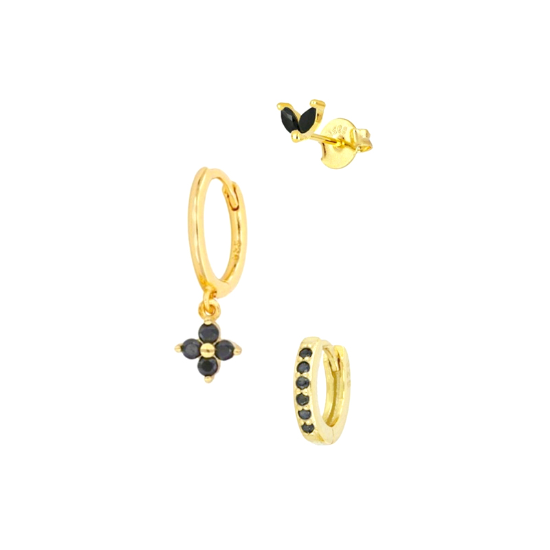 Canner colorido zircão piercing cartilagem hoop brincos para mulheres boêmio geométrico cristal redondo brinco moda jóias presentes