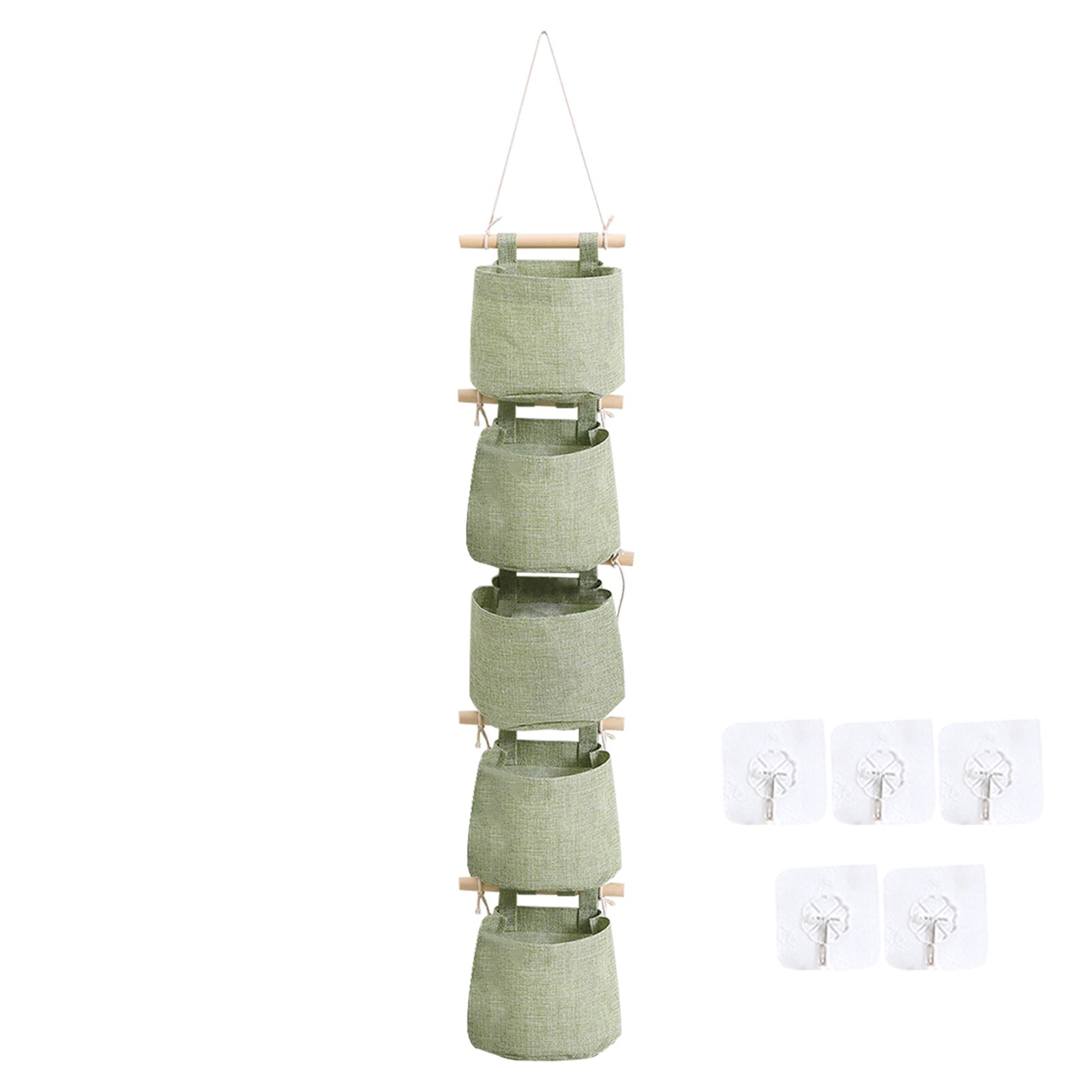 Relaxdays 2x Deurhanger Badkamer - Opvouwbaar - Deur Organizer Kinderkamer 2 Vakken