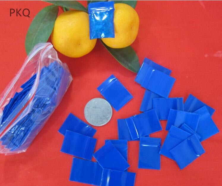 100pcs/lot Red/Blue Plastic Zip Lock Baggies Pill Pack Pouches Mini Zip lock Bags Plastic Packaging Pouch