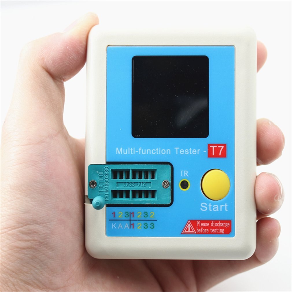 Testeur De Composants électroniques TFT LCR TC1 - Écran 1,8 Pouces, Test Transistors, Condensateurs, Résistances, Diodes - Auto-alimenté