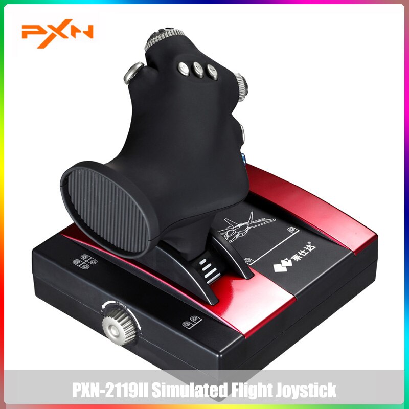 PXN-2119II Flight Stick Joystick Controller For PC Joystick Gamepad Flight Controller Stick Joystick Gaming Flight Controller