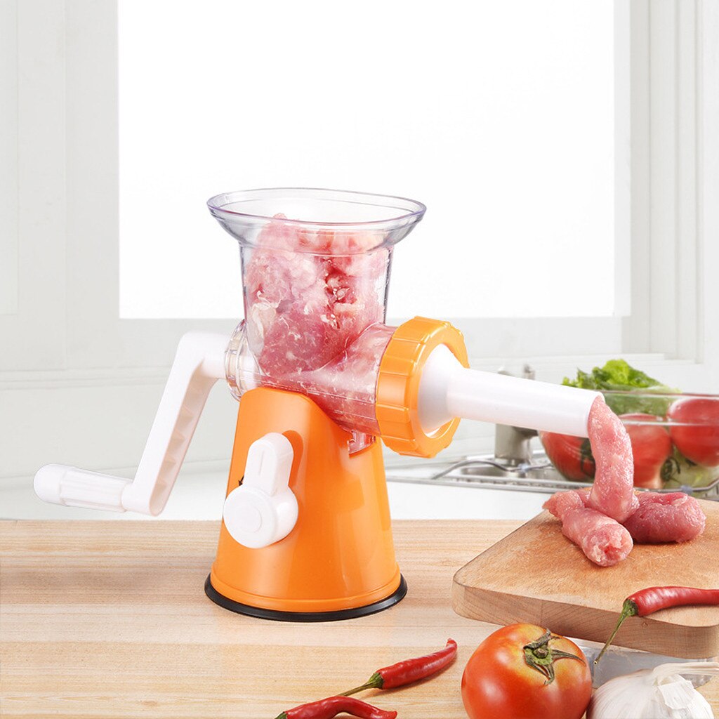 Kraftfull köttkvarn multifunktionell manuell matskärare mixer multifunktion manuell köttkvarn