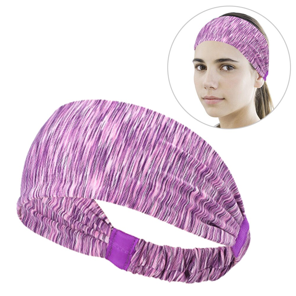 Cinta para el sudor absorbente para ciclismo y Yoga, banda para el sudor para mujer, diadema transpirable, bandas para el pelo para Yoga, bandas para el sudor para la cabeza, seguridad deportiva