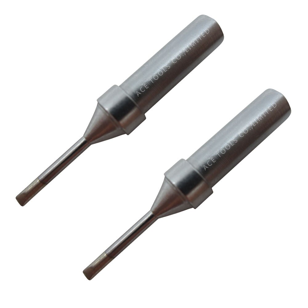 Punta per saldatura ETR scalpello 1.6mm misura WELLER WES51 WES50 WESD51 noi1010NA noi1010EU preciso51 preciso50 LR21 LR20 punta per saldatore a matita