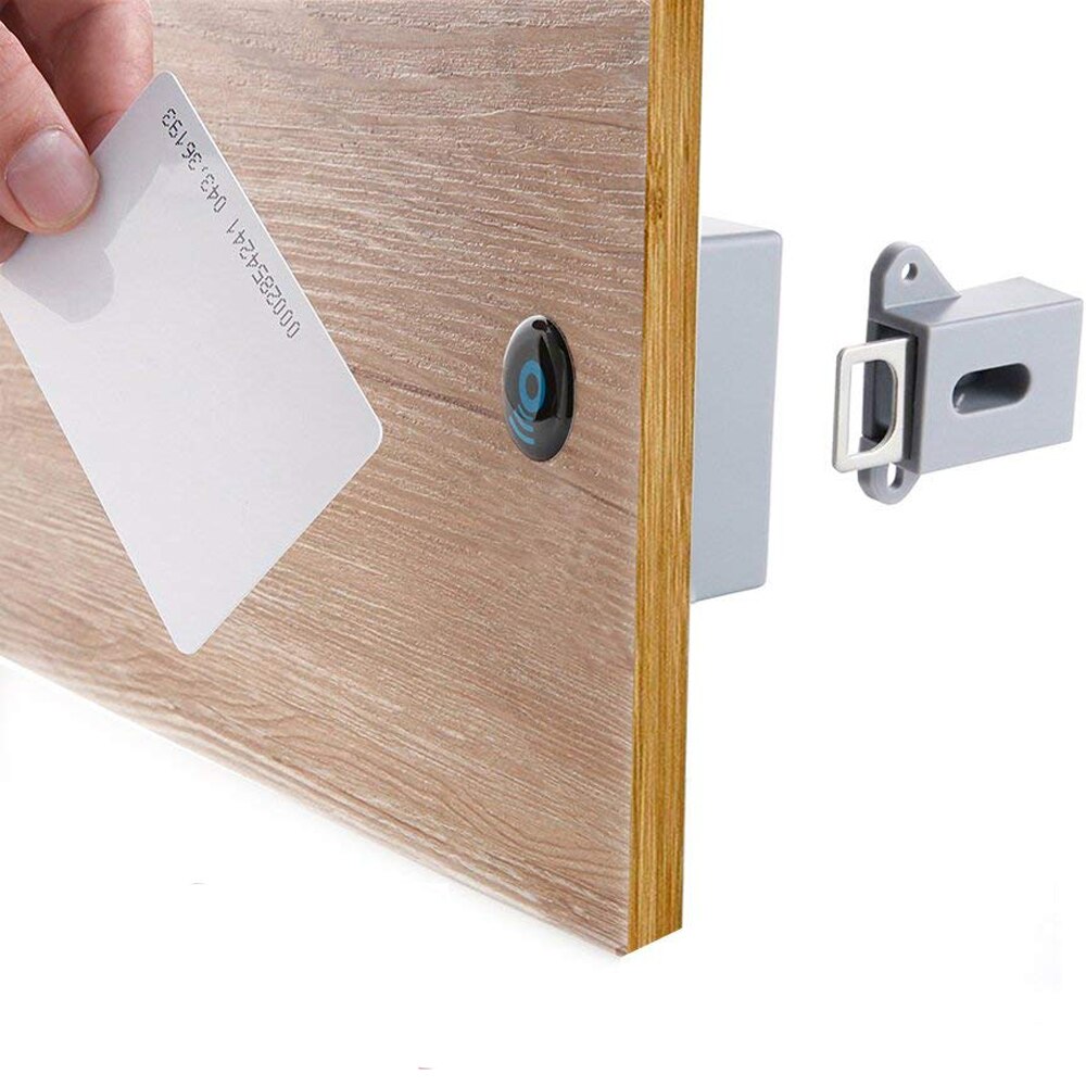 Intelligent 125KHZ EM RFID ID card cabinet lock invisible hidden lock electric drawer cabinet lock RFID key