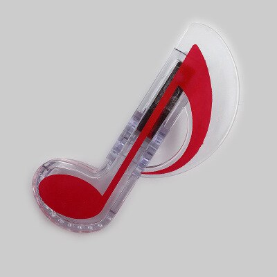 Exquisite small music clip clip note clip clef clip sheet music clip music clip musical instrument universal musical instrument: musical note red