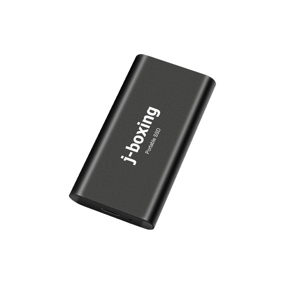 J-boxing External SSD 64GB Portable SSD High-Speed 128GB 256GB Solid State Drive, Read up to 200MB/s &amp; Write up to 120MB/s Black