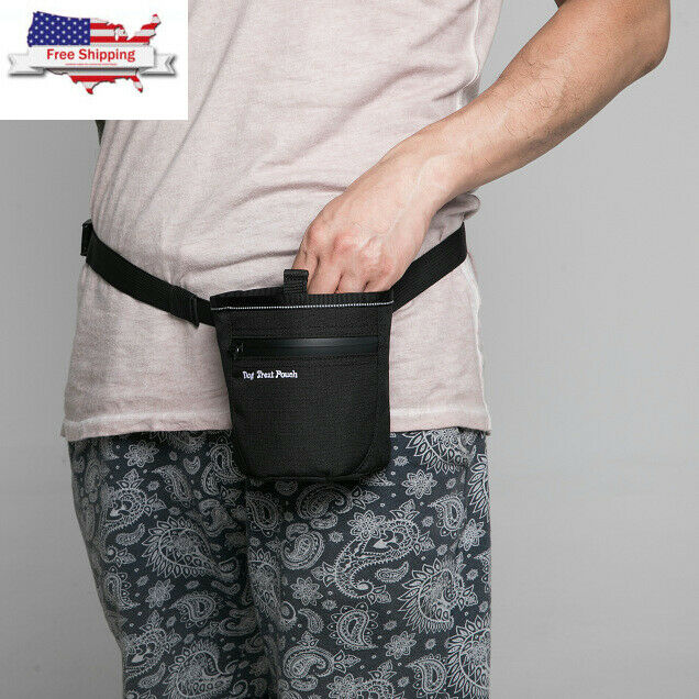 Waist Bag Pet Dog Puppy Training Treat Snack Bait Pet Feed Pocket Pouch Obedience Agility Pouch Food Bag Pocket Snack Reward