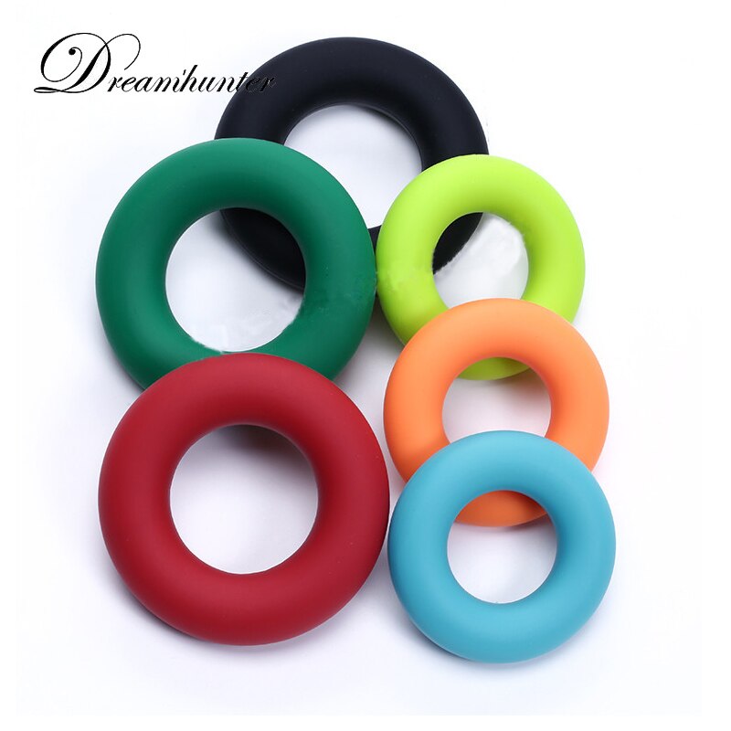 2Pcs/set Hand Gripper Grip Silicone Ring Hand Resistance Band Finger Stretcher-Exercise Forearm Wrist Training Carpal Expander