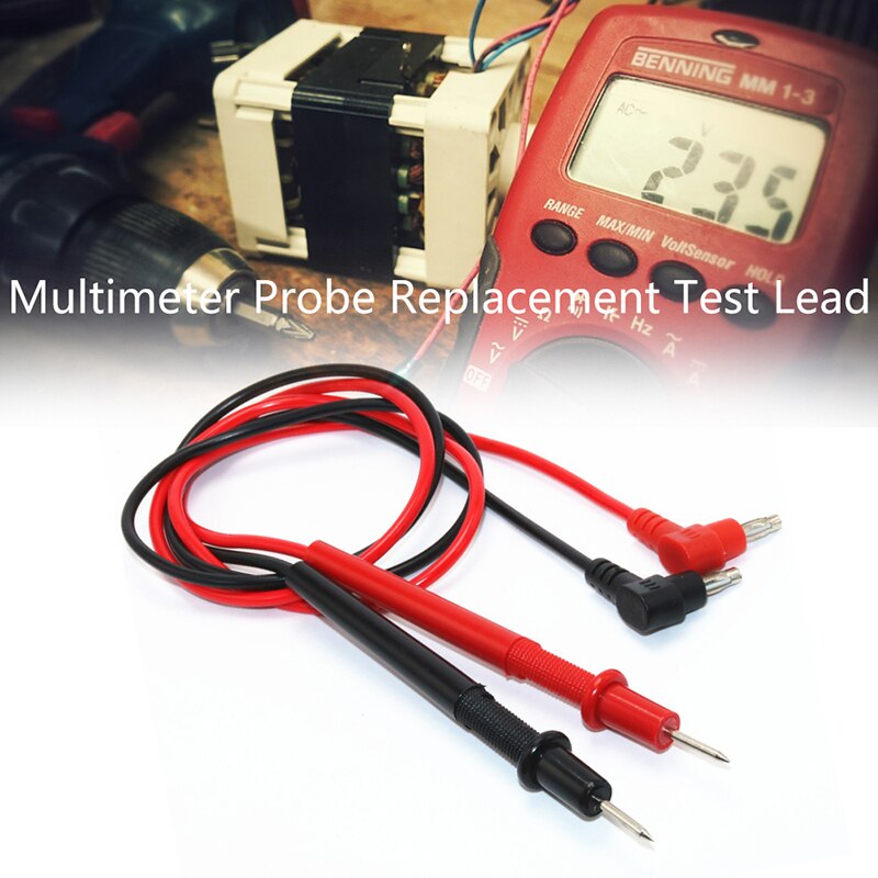 ein8205C Digital-Multimeter /DC Amperemeter Volt Ohm Tester Meter Multimetro Mit Thermoelement LCD Hintergrundbeleuchtung Tragbare: Kabel