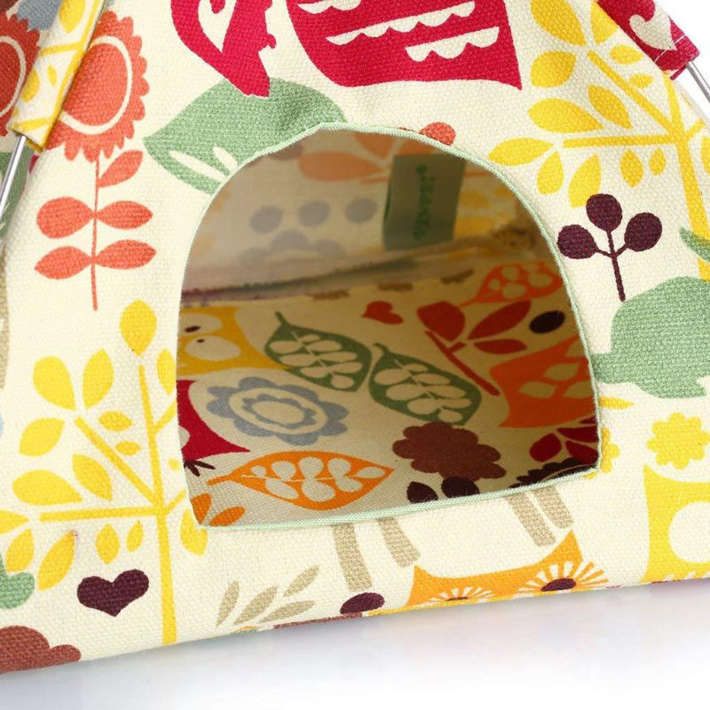 Bird Nest House Bed Parrot Habitat Cave Hanging Tent Parakeet Sleep Hut Hammock