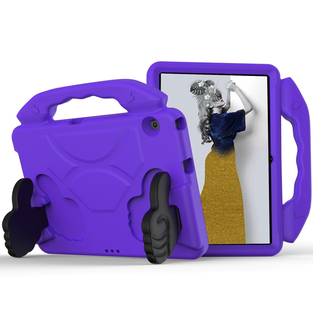 Funda para Huawei Mediapad T5 10 AGS2-W09/L09/L03/W19 T3 10 AGS-L09 AGS-L03, carcasa de espuma EVA a prueba de golpes con soporte para tableta: Morado / Huawei T5 10.1 inch