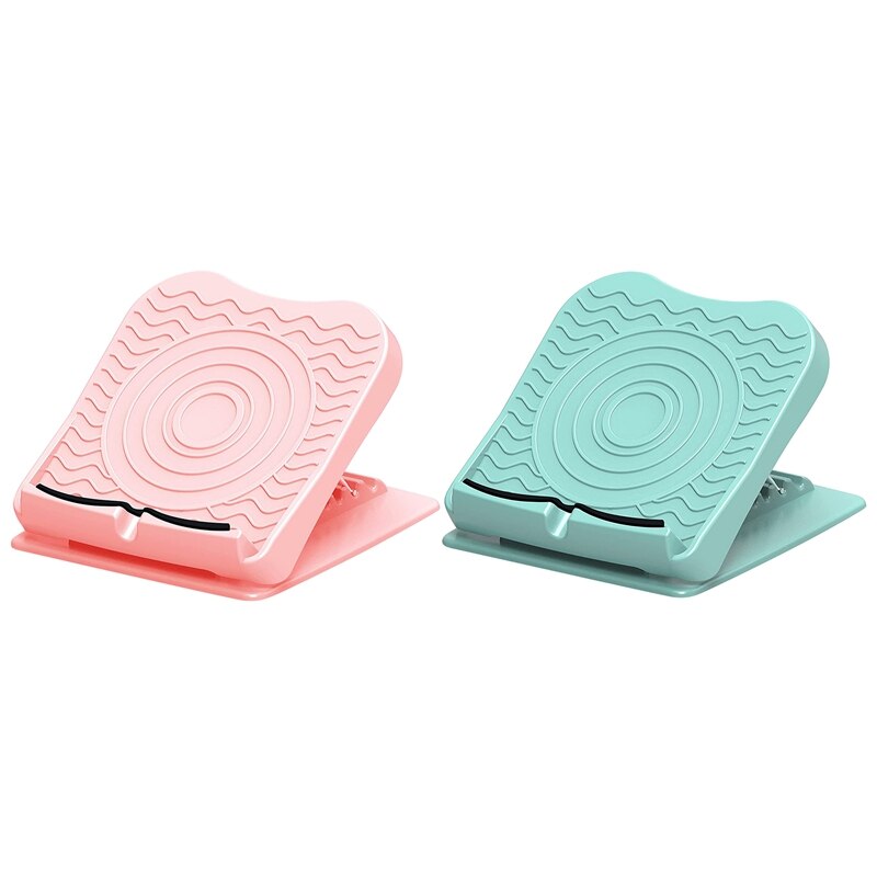 Tilt Board Portable Slant Board Adjustable Slant 5 Levels Anti Slip Leg Strength Exerciser Yoga Auxiliary Equipment