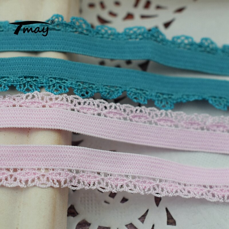 #1733 #1734 koronki gumką 8 metrów/dużo miękki pas włosów nylonowa taśma pasy DIY materiały krawieckie резинка для шитья