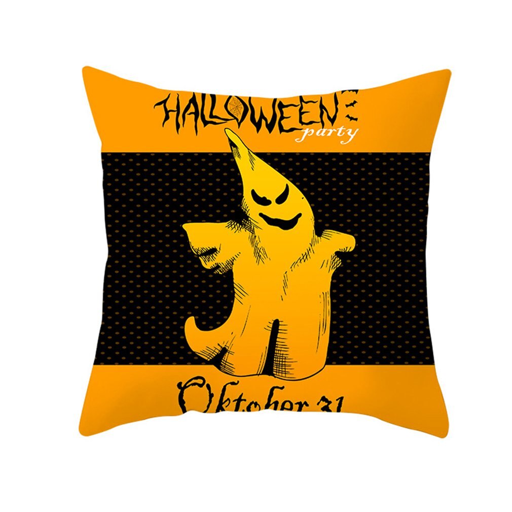 Halloween Decoratie Voor Thuis Cartoon Pompoen Vleermuis Ghost Kussensloop Horror Halloween Party Benodigdheden Accessoires Haloween Ornament: 7