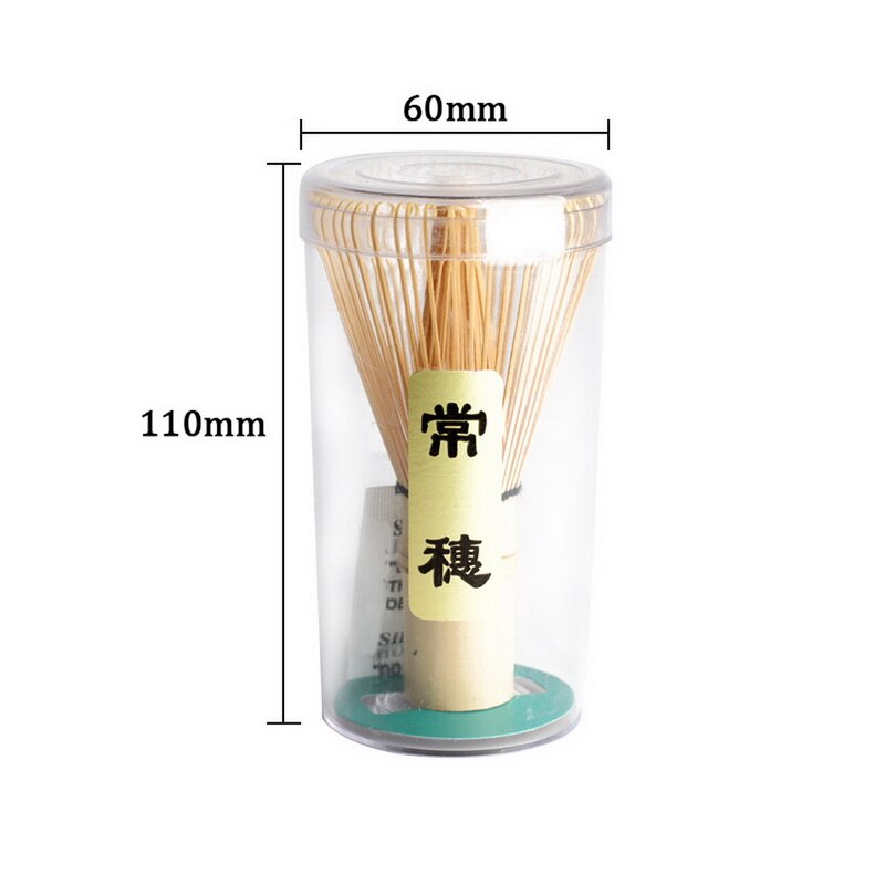 Ceremonia del té Matcha bambú Chasen Verde té Chasen soporte cepillo herramientas Cocina: A