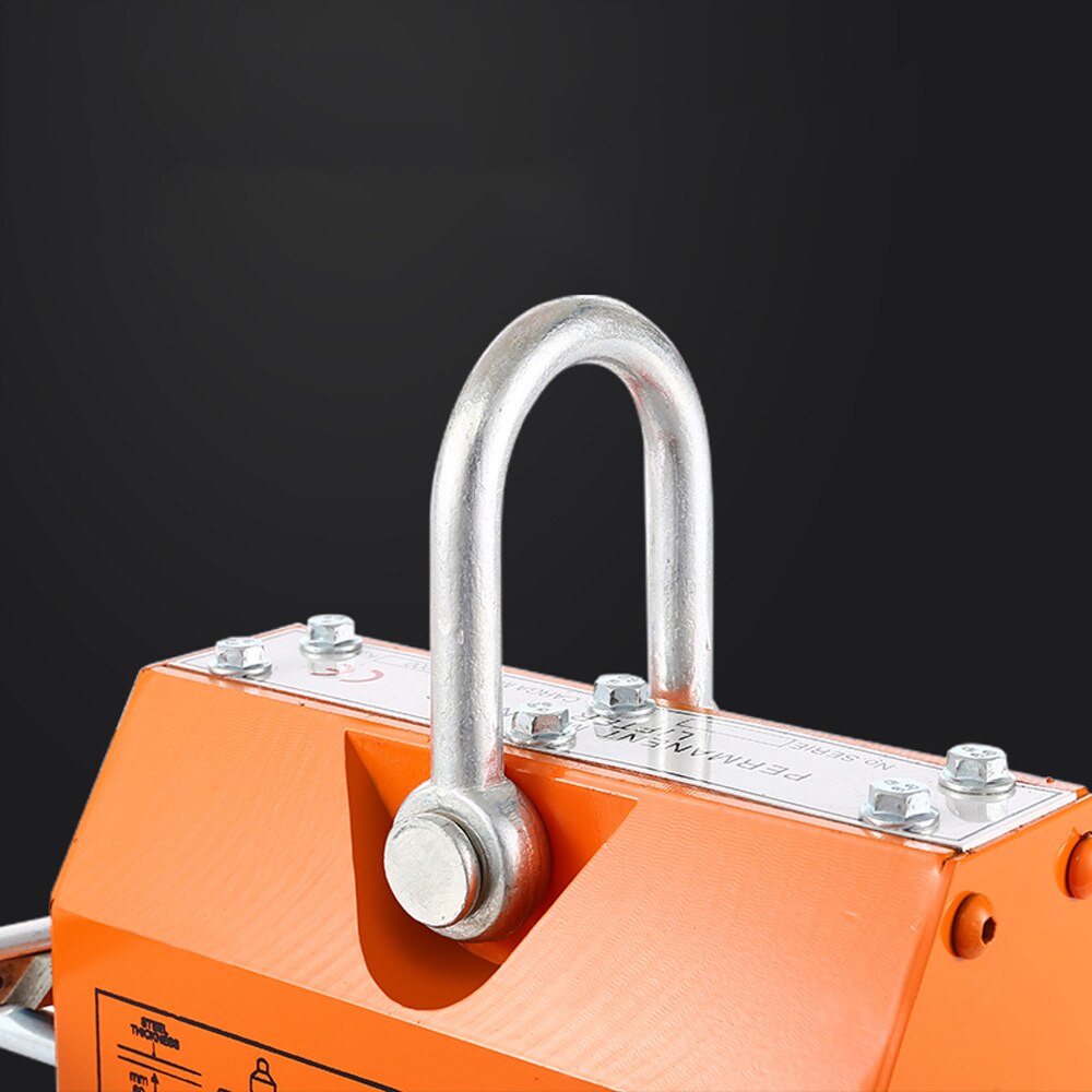 Permanent Magnet Jack Magnetic Crane 600kg1t Suction Cup 400T Strong 2 Tons Magnet 3 Disks Hoisting YS-1