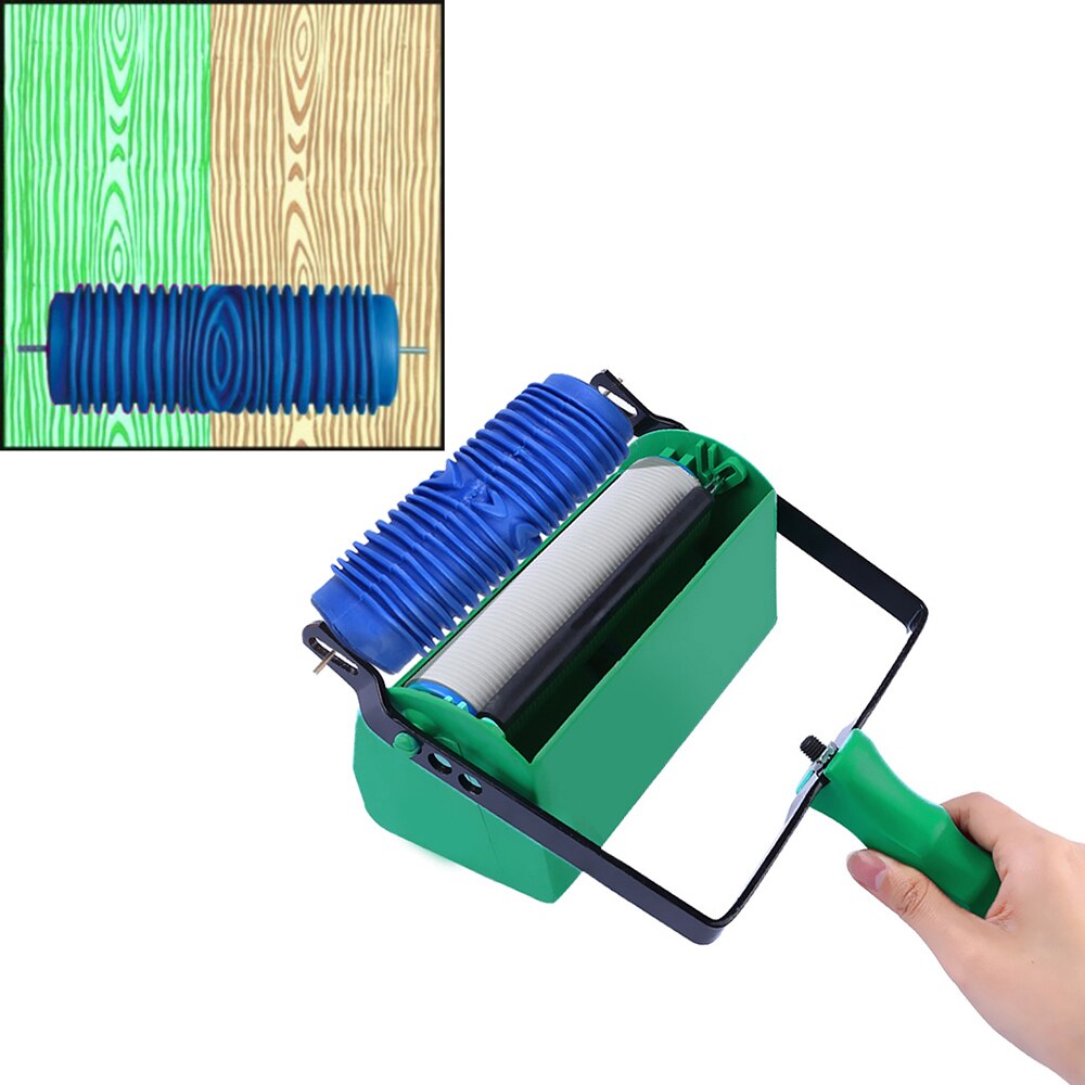Texture Roller Painting Machine DIY Wall Decoration Single&Double Painting Can Choose