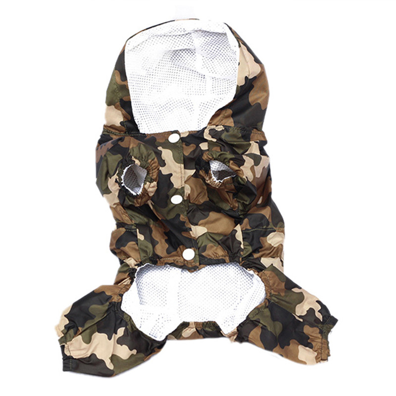 Pet Dog Rain Coat Raincoats Clothes Dog Puppy Casual Waterproof Jacket Costumes Plus Size For Small Dogs Puppy Supplies