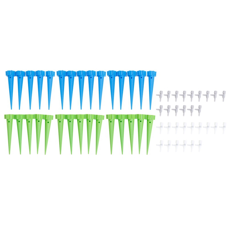 Auto Self Watering Device Automatic Watering System Garden Plant Automatic Irrigation Tool Spike Watering Device: white