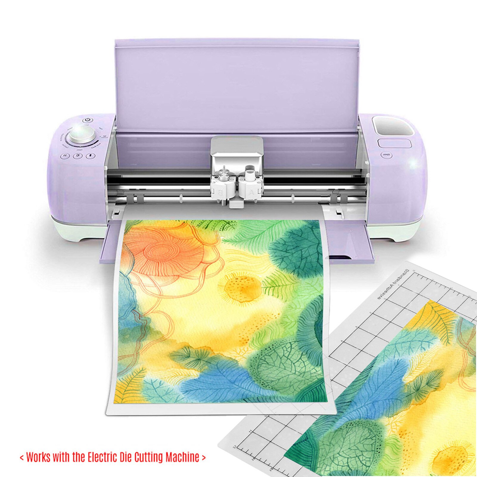 1 / 3 / 5 /10pcs Cutting Machine Pad 12 Inch Measuring Transparent Adhesive Mat for Silhouette Cameo Plotter Machine