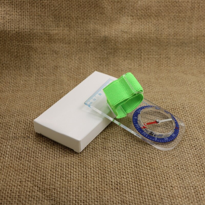 Outdoor Thumb Compass Mini Elite Competition Orienteering Compass Portable Compass Map Scale Compass: Default Title