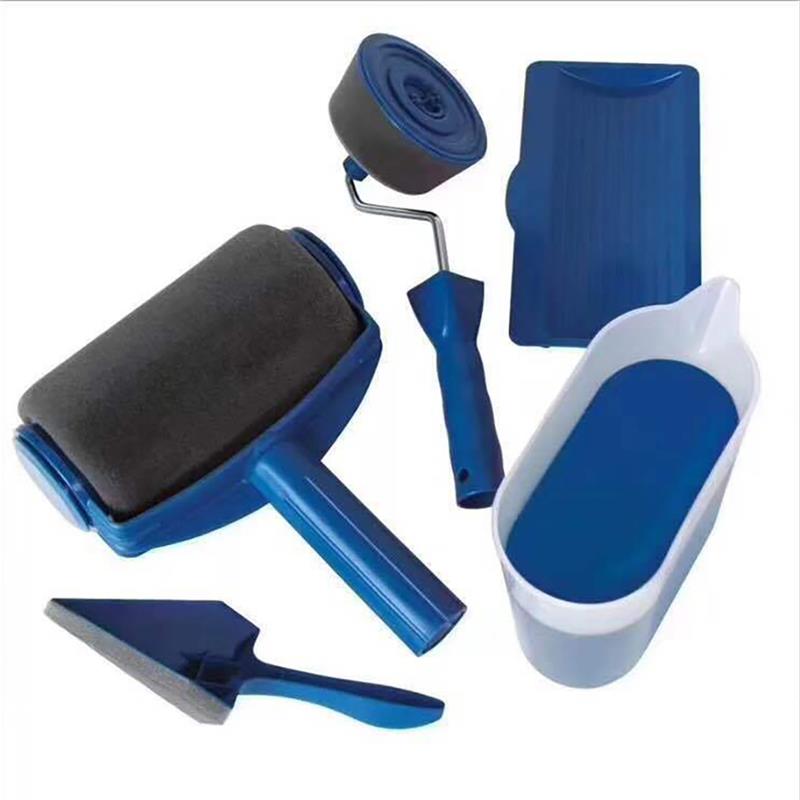 Multifunctionele Diy Kwast Roller Borstel Handvat Tool Huishoudelijke Hoek Borstels Thuis Kantoor Kamer Muur Multifunctionele Handgereedschap