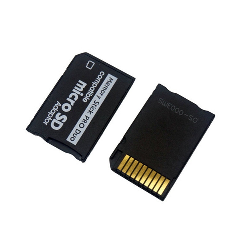 Originalt tf-kort til ms pro duo adapter memory stick pro duo adapter kompatibelt micro sd-kort til psp