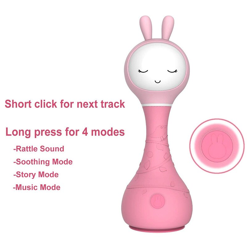 Alilo Smarty R1 Weihnachten für freundlicher Hase Baby spielzeug Art Musik Spieler Clever Geschichtenerzähler Intelligente roboter cozmo Golbe