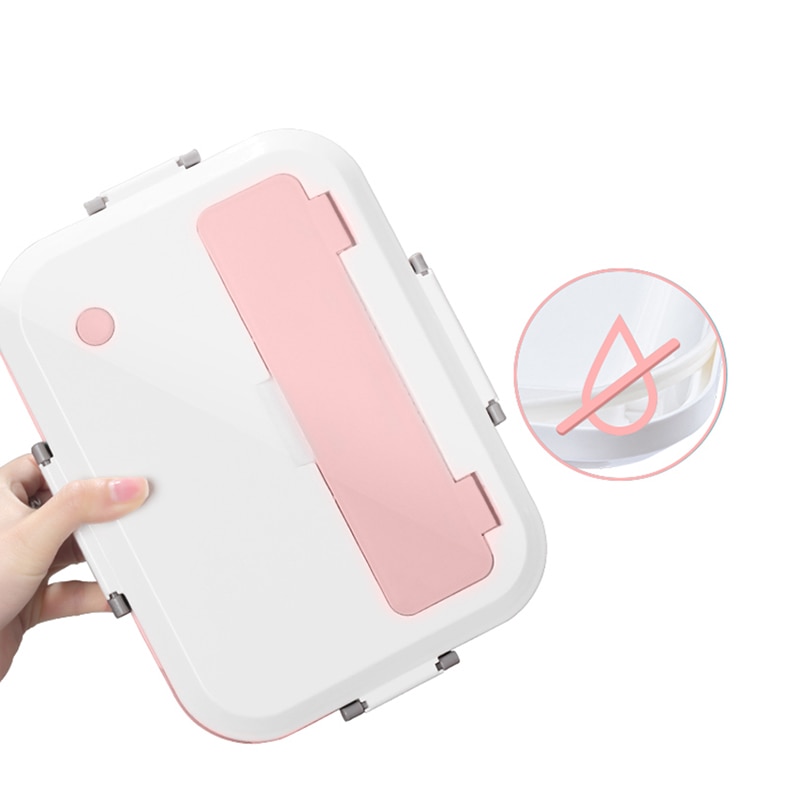 TUUTH Microwave Heating Lunch Box Phone Stand Bento Box Dinner Food Container Box for Kids School Picnic Office Workers