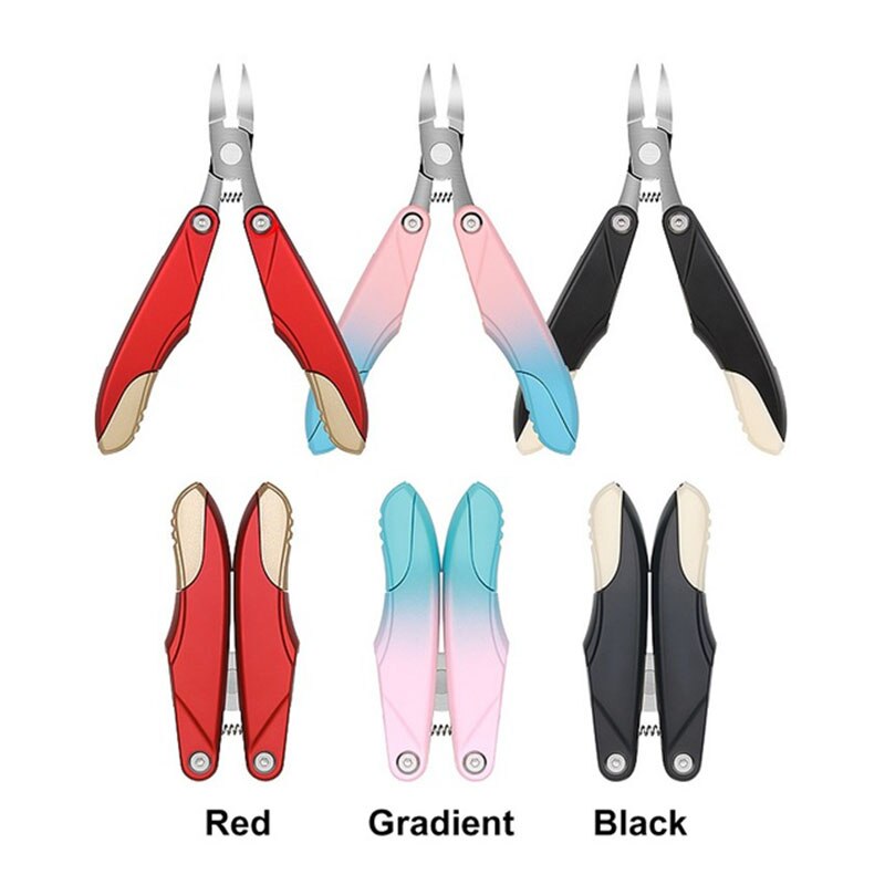 3 in 1 Nail Clippers/Nippers for Thick and Ingrown Toenails Premium Grade Stainless Steel