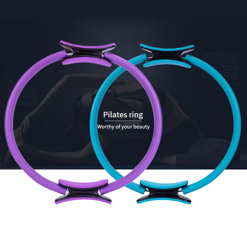 Pilates Ring - Portable Yoga Circle - Comfortable Grip - Fitness Training Accessory