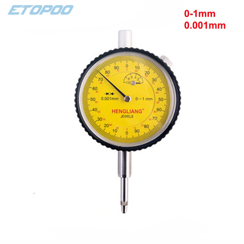 0-5mm 0.001mm Micron Indicator Jewels Dial Gauge 0-1mm 0.001mm indicator gauge: 0-1mm