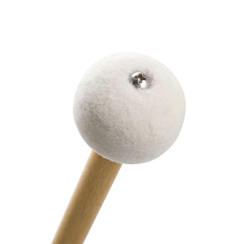 Head Drum Cymbal Gong Mallet Soft Hammer Sticks Mallets Rods Felt Hammer Y1QE