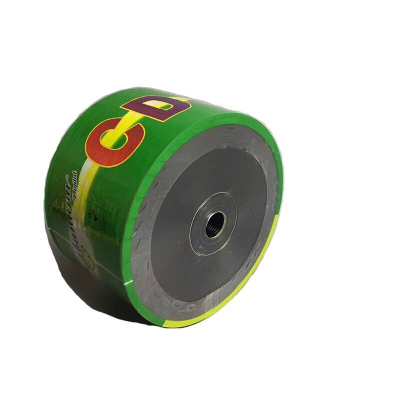 50pcs/lot Blank DJ Black Printed CD Drives CD-R Disks Bluray 700MB 80min 52X Branded Recordable Media Disc Spindle Write