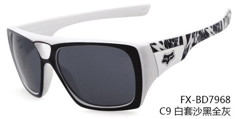 Gafas de sol Fox para hombre y mujer, nuevas gafas de sol para exteriores, , gafas de sol para ciclismo, , 7968: 9