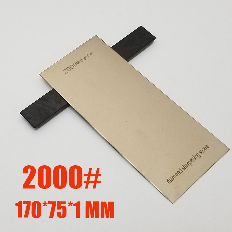 Diamond Knife Sharpener Sharpening Stone Grinding Stones 80 240 600 1000 2000 3000 Grit Diamond Sharpening Stone: 2000grit