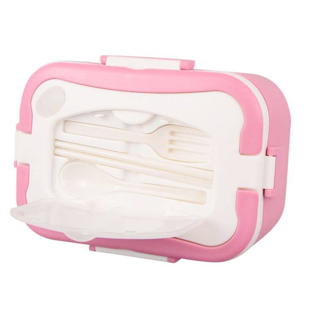 Heated Lunch Box Portable Electric Heating Food Storage Box Food Warmer Electric Lunch Box for Kitchen Tool