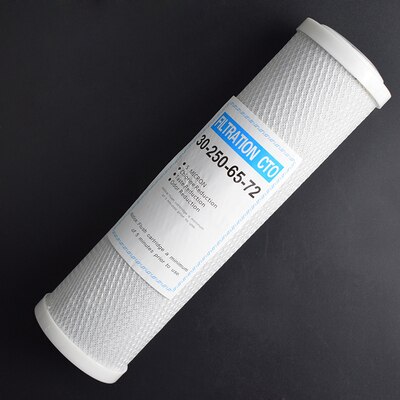 Water Filter Actieve Kool Cartridge Filter 10 Inch Cartridge Vervangbare Filter Cto Blok Koolfilter Waterzuiveraar