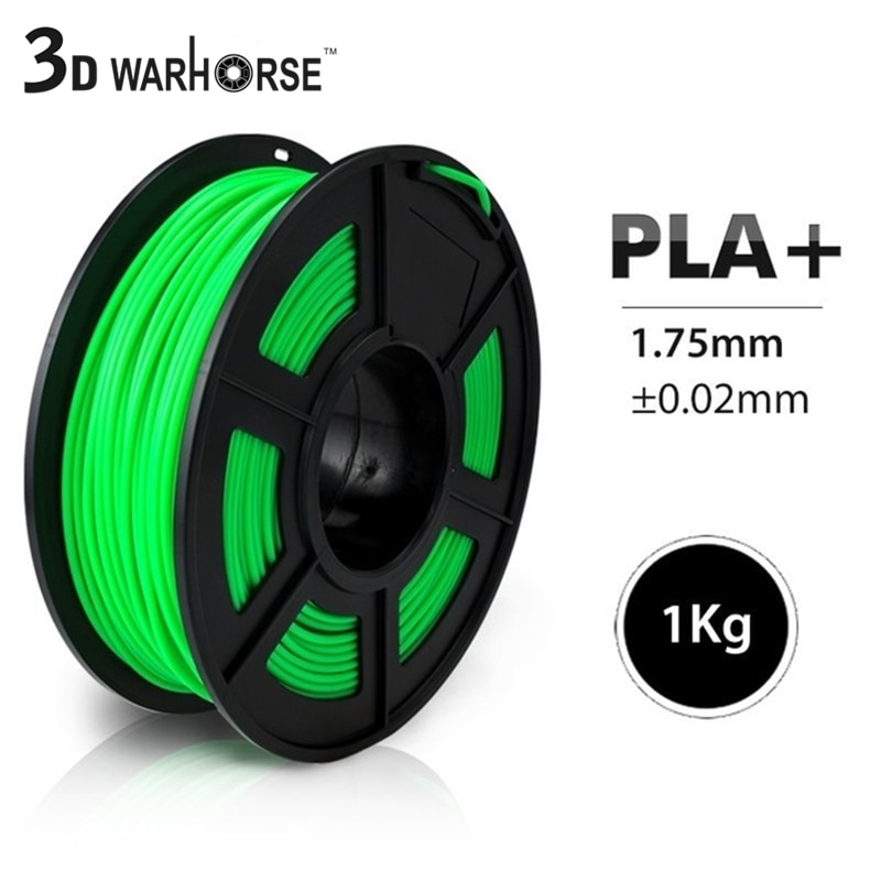 PLA PLUS Filament 1.75 mm 1kg High Quantity 3D Printing Biodegradabl Filament For 3D Printer Plastic PLA+ with Vacumm Packing