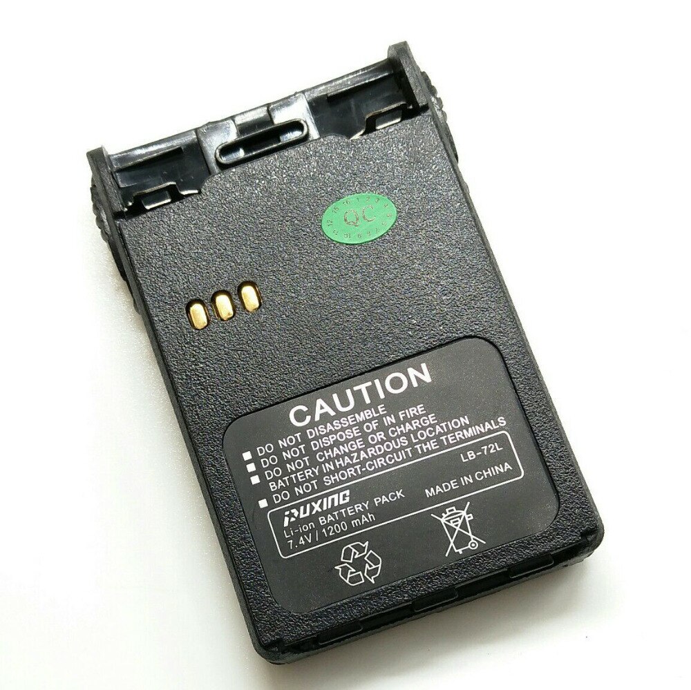 Xqf Originele 7.4V 1200Mah Li-Ion Batterij LB-72L Voor MT-777 Puxing /PX777/LT-3188 /LT2188 /LT2268 LT3268 /LT3260 Tyt777 Radio