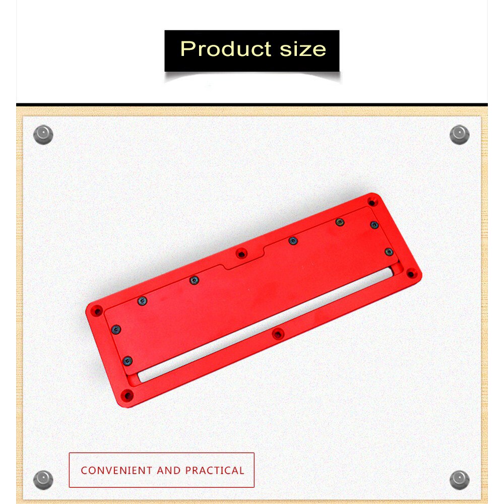 Woodworking Table Saw Electric Circular Saw Flip Table DIY Woodworking Table Woodworking Tools Aluminum Insert Board