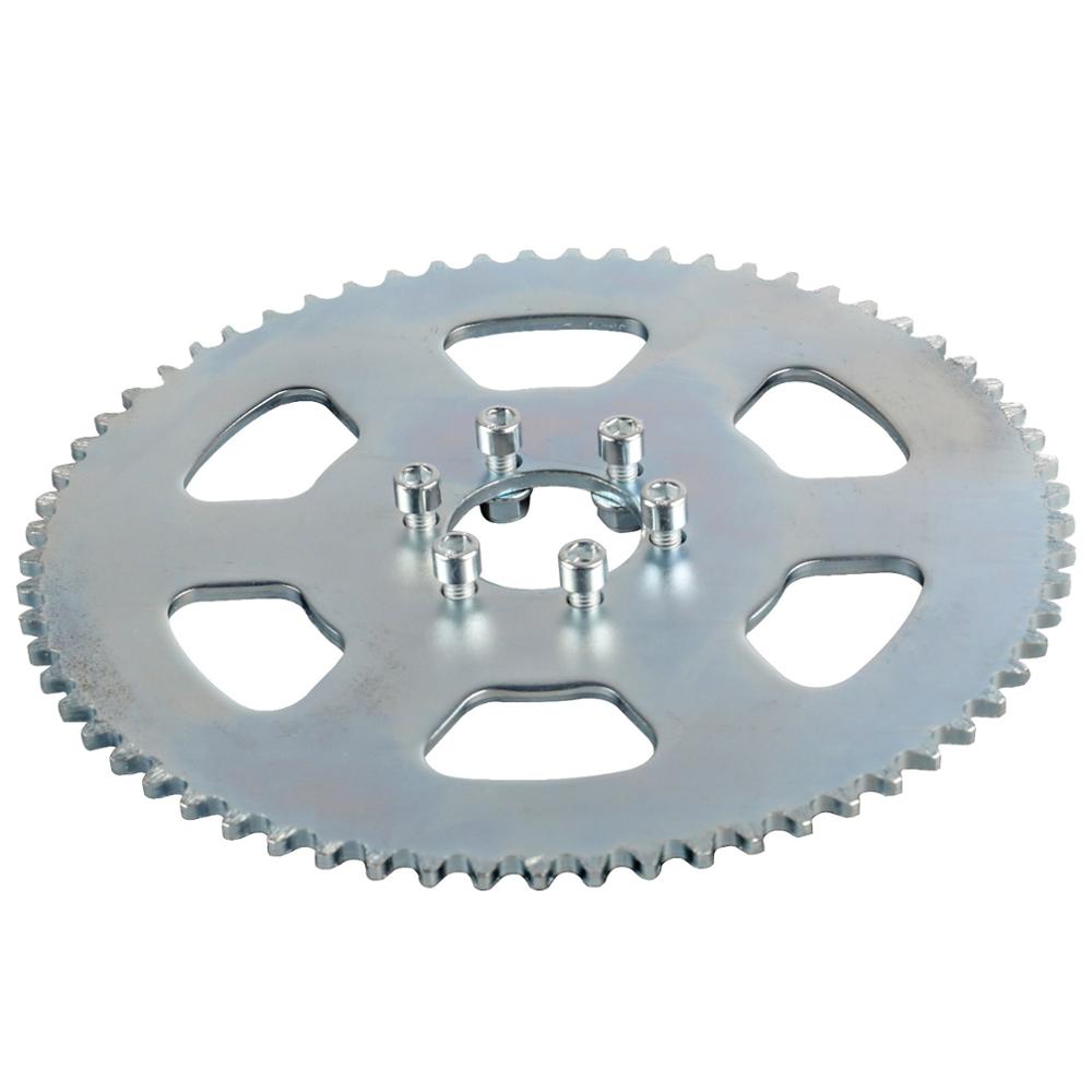 #35 Chain Rear Sprocket w/ Bolt 65 Tooth 37mm for Go Kart Scooter Buggy Mini Bike ATV Drift Trike