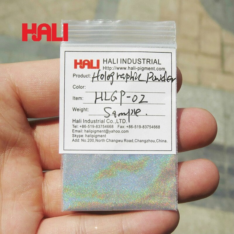 Pigmento arcoíris, pigmento efecto holográfico, copos de holograma, pigmento del camaleón para pinturas, revestimiento, uñas, coche...